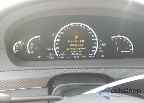 2013 Mercedes-Benz S 63 Amg z USA, uszkodzony, nr VIN WDDNG7EB9DA498564